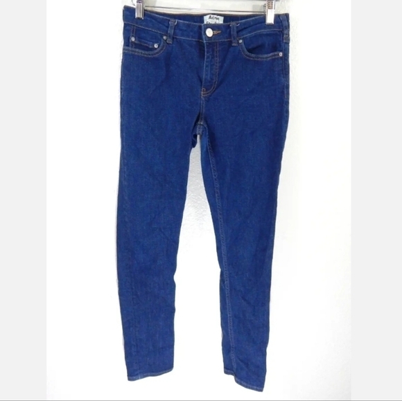 Acne Studios Skin 5 Raw Reform Jeans - Picture 1 of 4